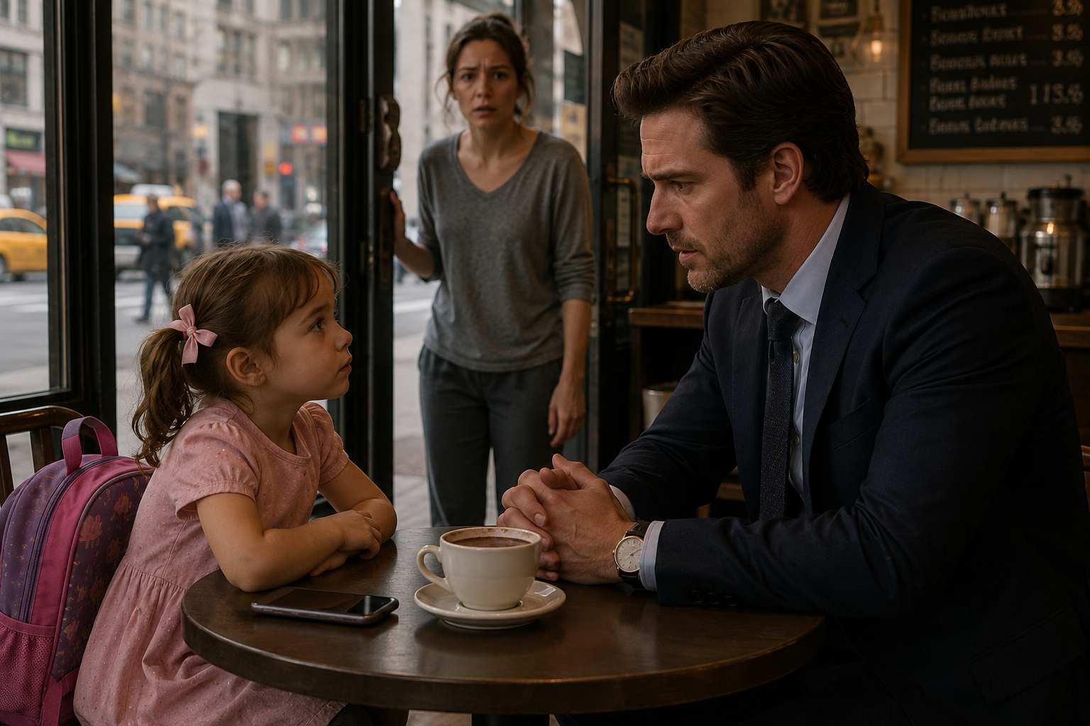 “Mom Was Too Sick for the Blind Date… So Her 4-Year-Old Daughter Went Instead. When the Millionaire CEO Knocked on Their Door, One Hidden Secret Changed Everything.”