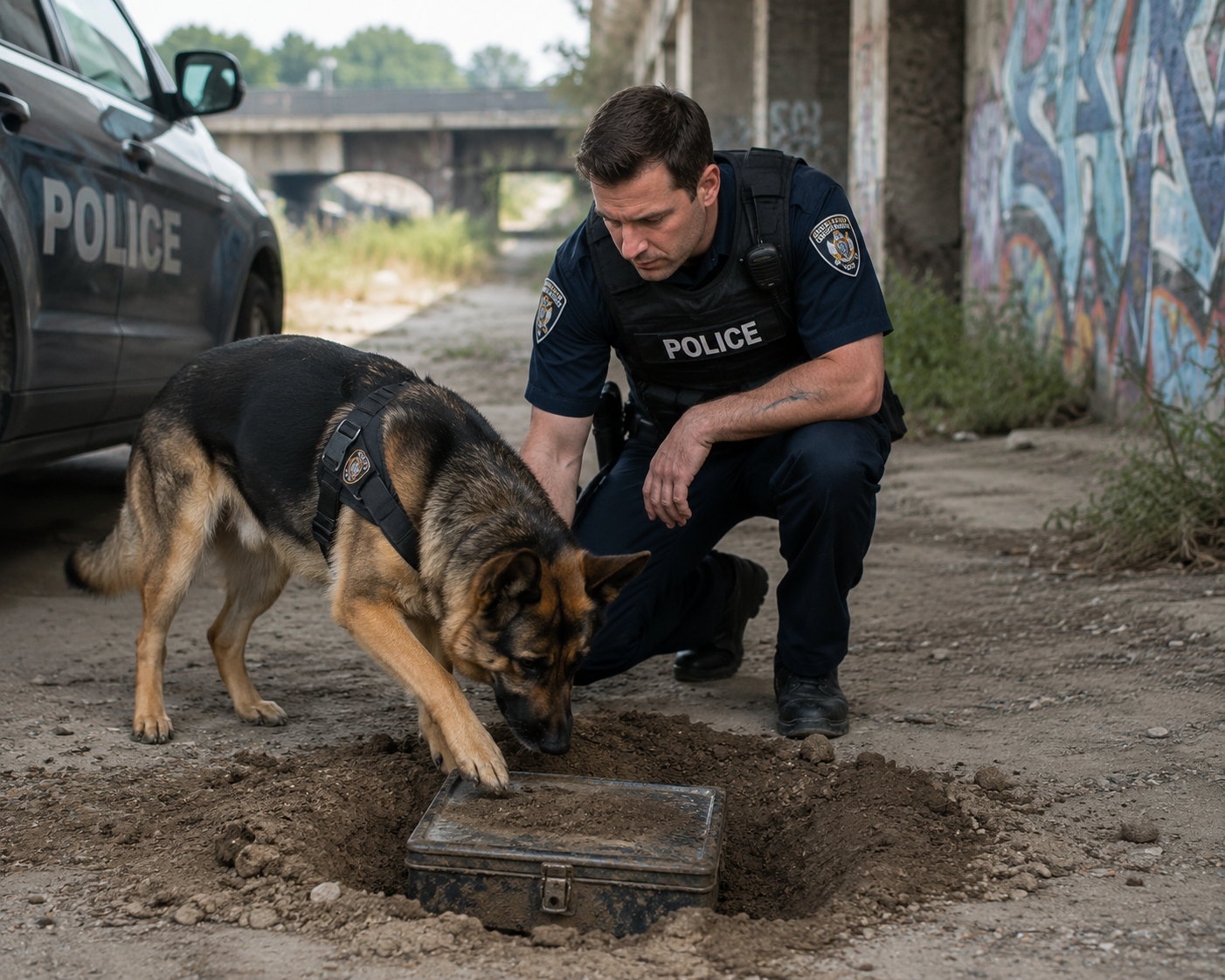 🚨 A Police Dog Wouldn't Stop Barking at an Abandoned Suitcase... When Officers Finally Opened It, Everyone Froze in Horror! 😱🐕 | Part 1