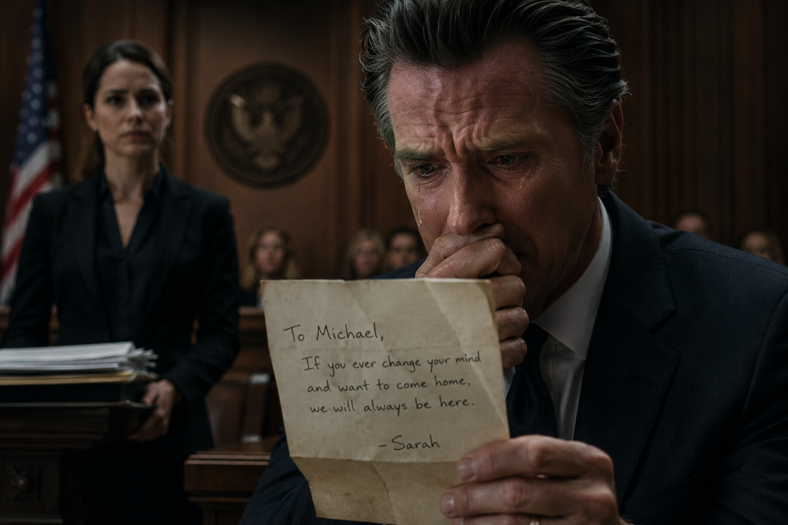 🚨 HE WALKED AWAY FROM HIS FAMILY WITH A SMIRK... 20 YEARS LATER, HIS DAUGHTER OPENED A LETTER THAT MADE HIM DROP TO HIS KNEES! 😱💔