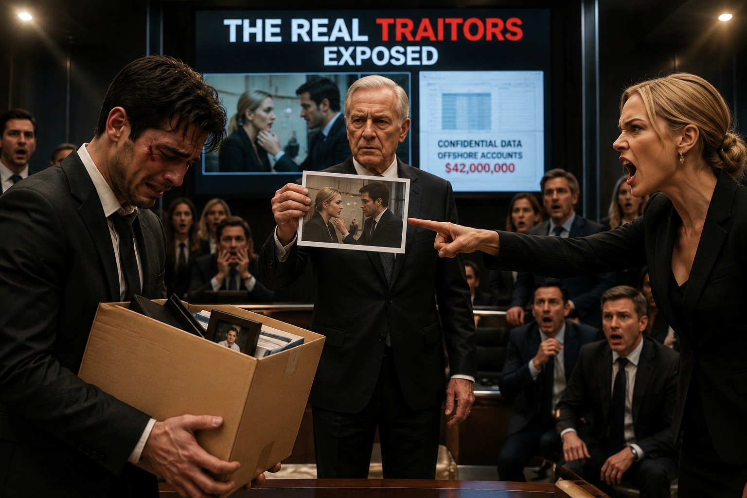 🔥 He Was Fired in Front of the Entire Company… But 10 Minutes Later, The CEO Walked In and Fired the Real Traitor Instead!