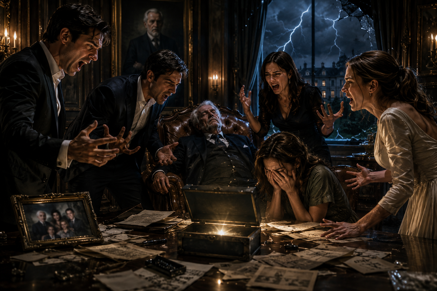 😱 THEY FOUGHT OVER THEIR FATHER'S BILLIONS... UNTIL HIS FINAL SECRET DESTROYED EVERYTHING THEY BELIEVED ABOUT FAMILY