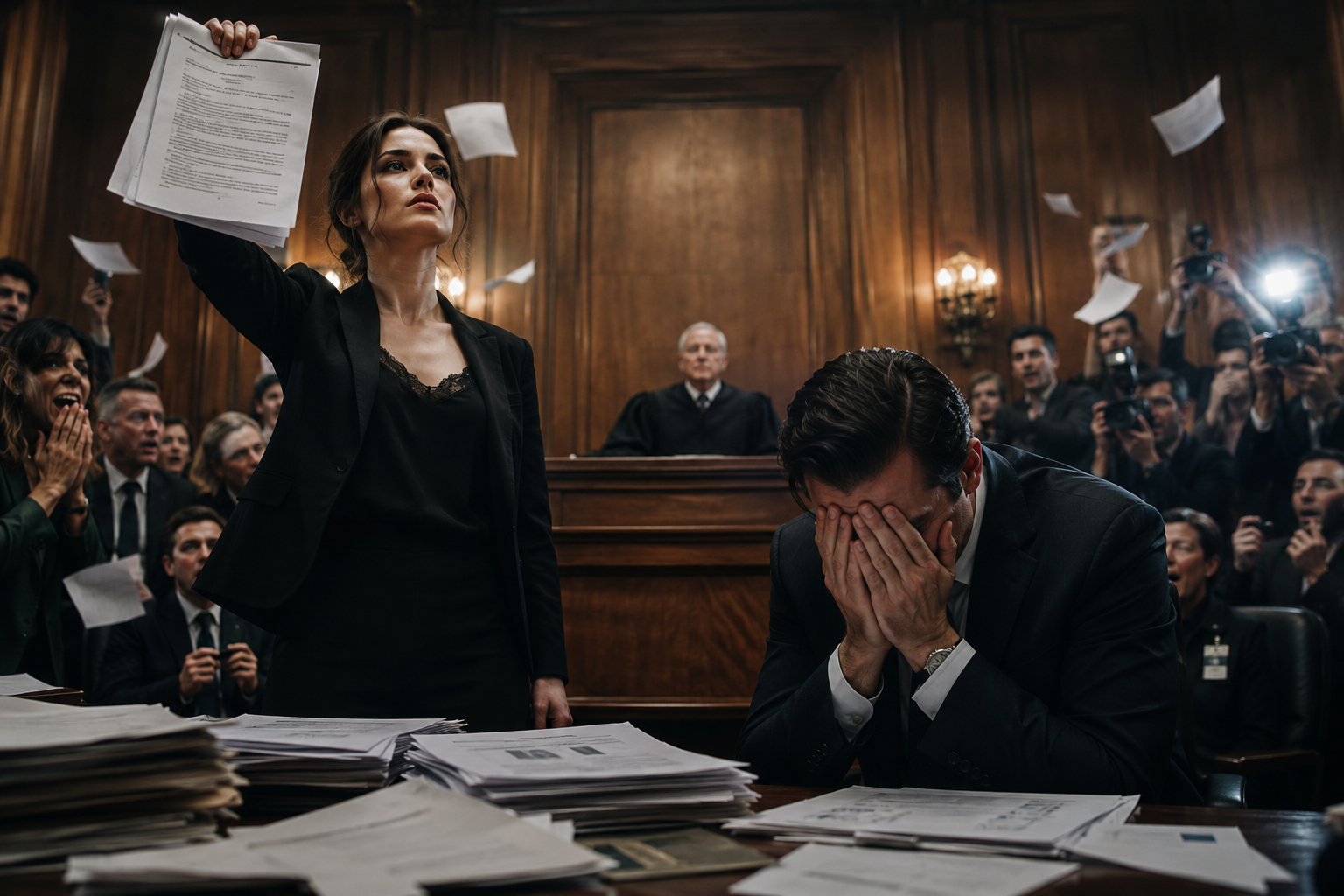 🔥 SHE TOOK EVERYTHING… UNTIL ONE SENTENCE IN COURT DESTROYED HIM The Divorce Trial That Shocked the Entire Nation—And the Secret No One Saw Coming