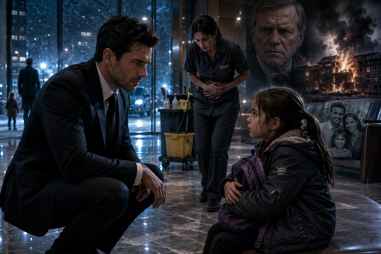 ❄️ THE LITTLE GIRL WAITING IN MY LOBBY... THEN I OPENED A SECRET FILE THAT CHANGED MY ENTIRE LIFE 😱💔