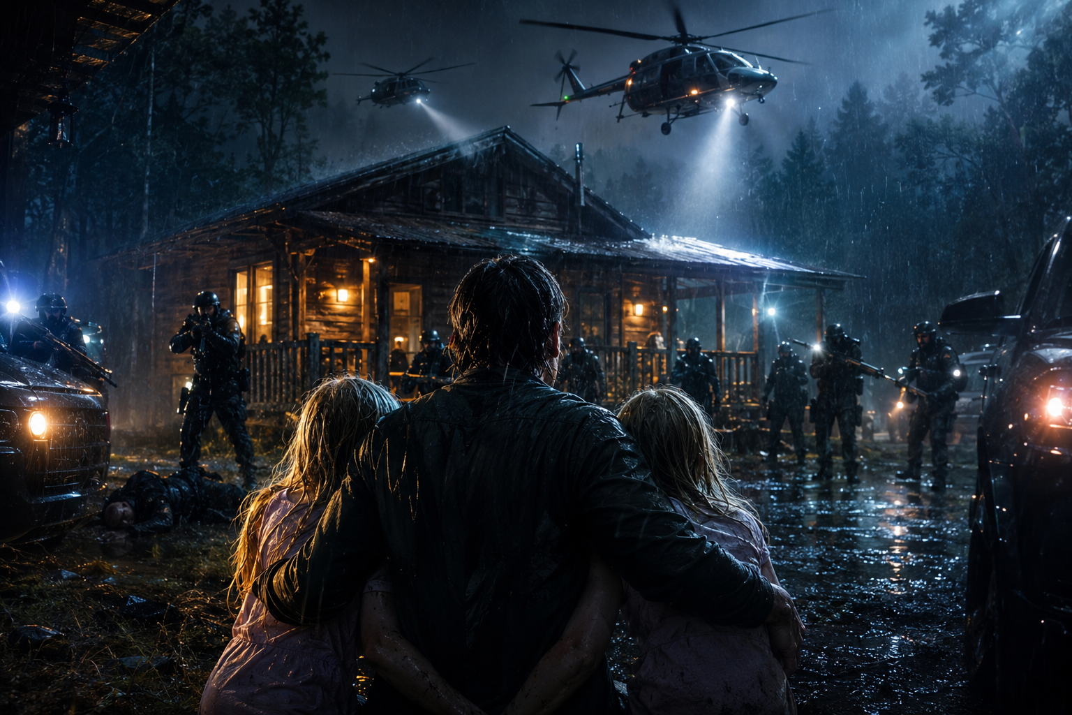 😱 I RETURNED TO MY LATE WIFE'S MOUNTAIN CABIN TO SAY GOODBYE... BUT TWO ABANDONED TWIN GIRLS WERE WAITING FOR ME—AND THEY KNEW A SECRET SHE TOOK TO HER GRAVE.