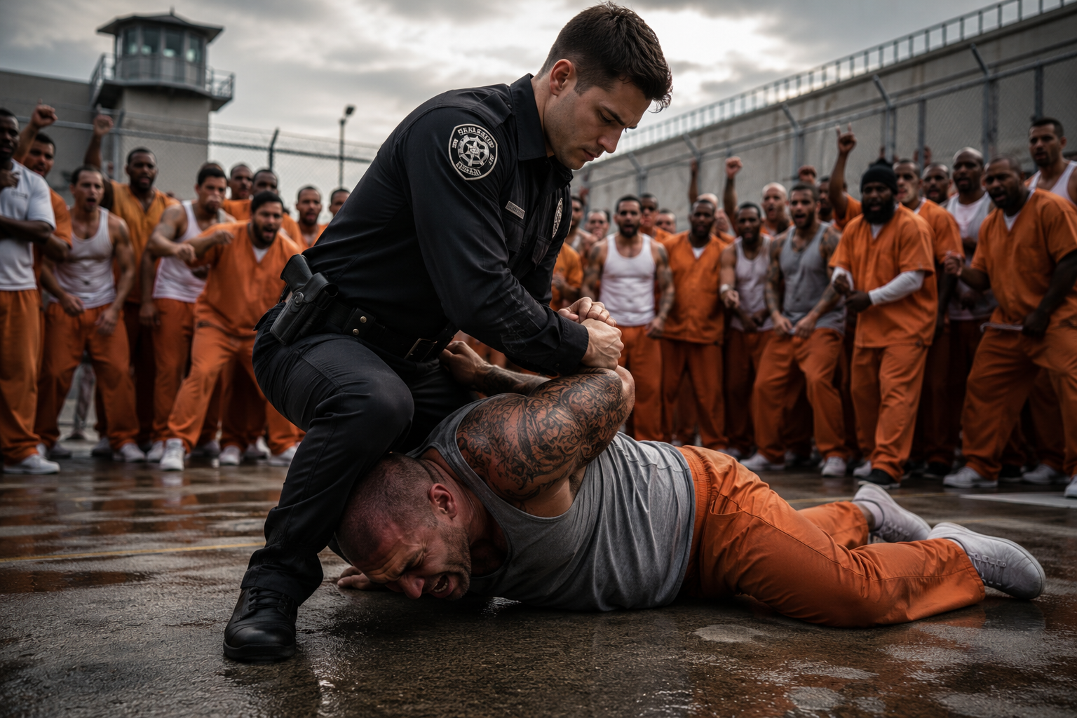 😱 THE PRISON'S MOST FEARED INMATE HUMILIATED THE NEW GUARD... UNTIL ONE MOVE SILENCED 700 PRISONERS