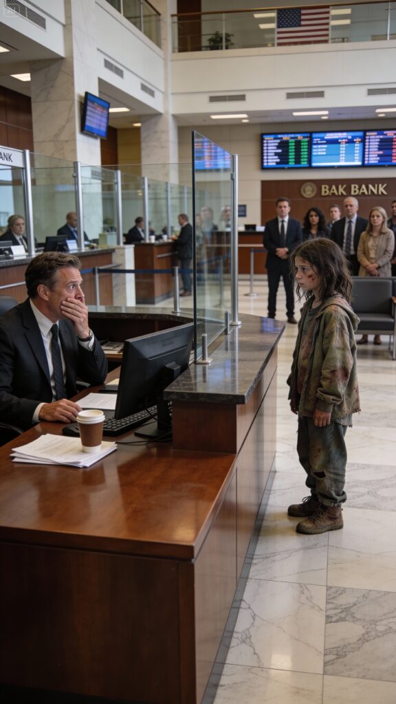 The silence inside the private VIP suite of Grand Summit Bank did not just fall; it crushed the air out of the room.