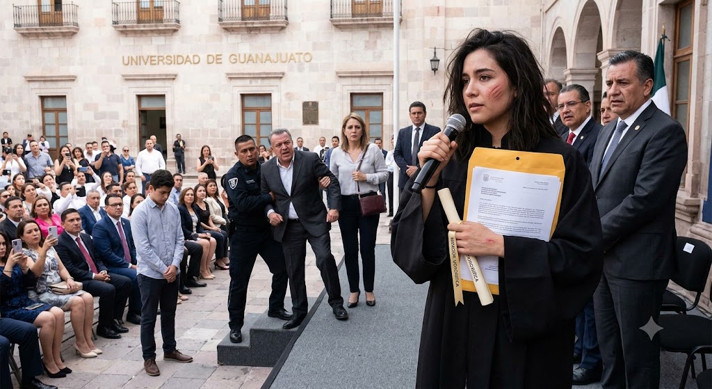 Her Father Slapped Her at Graduation and Called Her a Failure… Then She Turned On the Microphone and Exposed the $240,000 Family Secret