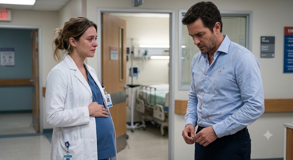HE BROUGHT HIS BLEEDING DAUGHTER TO THE HOSPITAL… THEN THE PREGNANT DOCTOR WHISPERED A NAME THAT DESTROYED HIS ENTIRE FAMILY