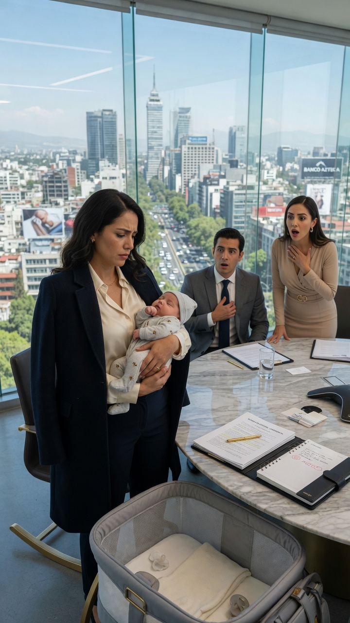 She Arrived at the Divorce Hearing Carrying Her Eleven-Day-Old Baby... While the Billionaire Sat Beside His Mistress. But in One Silent Moment, Everything Fell Apart—and Their Smiles Vanished Forever.