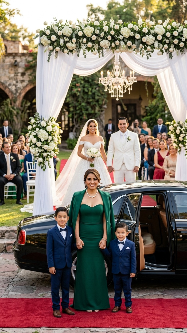 Her Ex-Husband Invited Her to His Luxury Wedding to Humiliate Her—Never Imagining She Would Arrive with His Heirs and Take Everything from Him