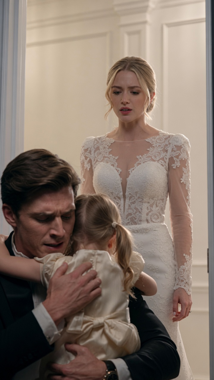 The heavy silence in the grand ballroom felt suffocating. Hundreds of high-profile guests, who had moments earlier been sipping champagne and smiling at the picturesque wedding, now sat frozen in absolute disbelief.