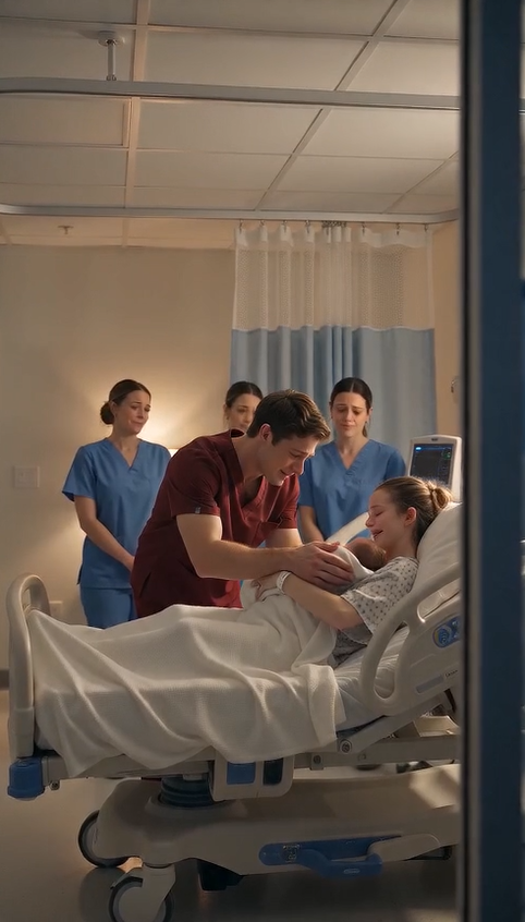 🔥 SHE GAVE BIRTH ALONE… BUT WHEN THE DOCTOR SAW HER BABY, HE COLLAPSED TO HIS KNEES WHISPERING, "THIS CAN'T BE MY GRANDSON…"