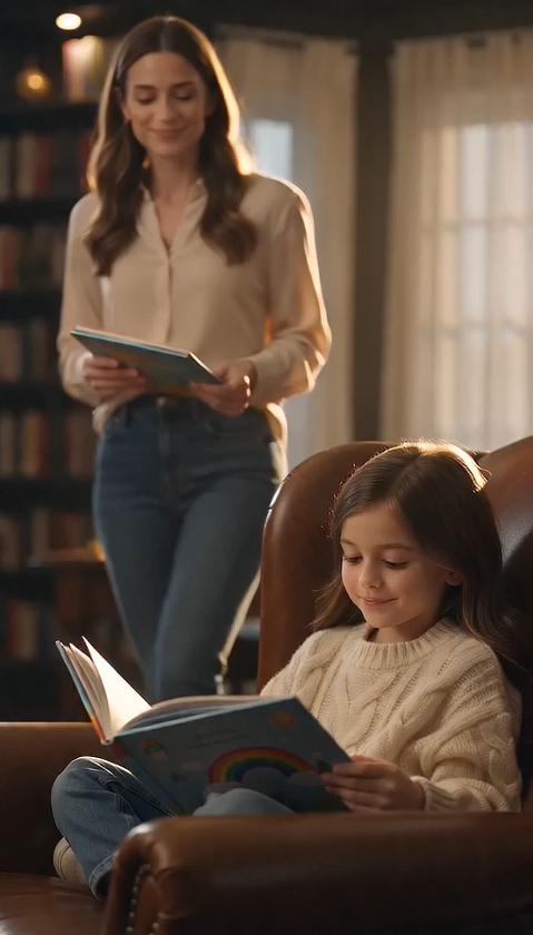 "THE BEDTIME BOOK THAT EXPOSED HER PARENTS' DEADLIEST SECRET... The Last Page Changed Everything!"