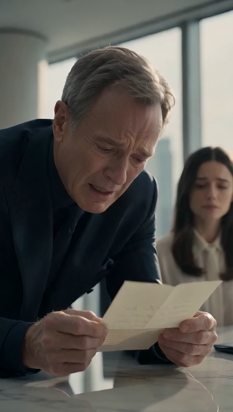 HE LEFT HIS WIFE AND LITTLE GIRL FOR MONEY... 20 YEARS LATER, HER LAST LETTER DESTROYED THE LIFE HE HAD BUILT. 💔📜