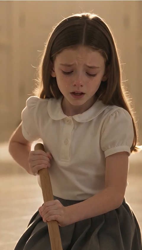 🔥 SHE WAS FORCED TO SCRUB THE MANSION FLOOR… UNTIL A SECRET HIDDEN UNDER THE MARBLE CHANGED EVERYTHING