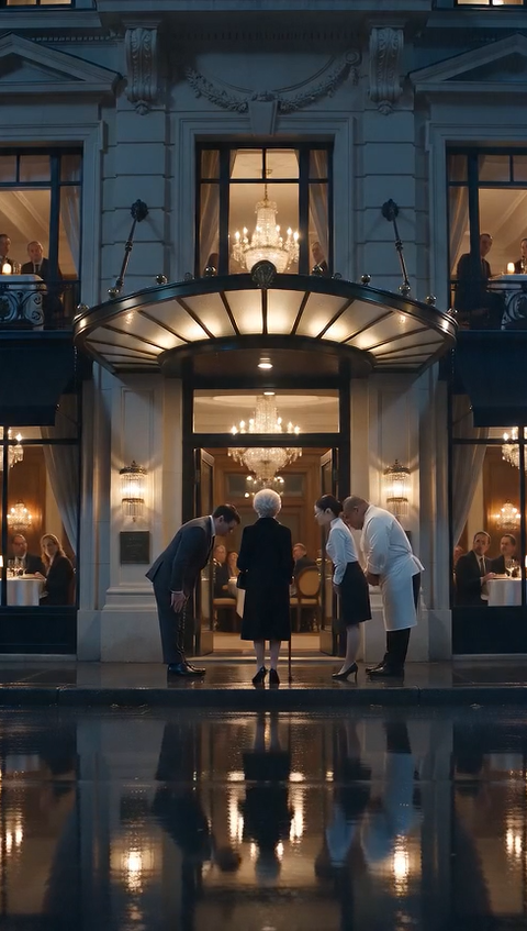 EVERYONE THOUGHT SHE WAS JUST A FRAIL OLD WOMAN... UNTIL THE ENTIRE FIVE-STAR HOTEL BOWED TO HER!