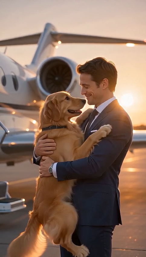 🚨 His Dog Refused to Let a Billionaire Board His Private Jet… One Minute Later, Everyone Was Screaming in Horror! 😱✈️