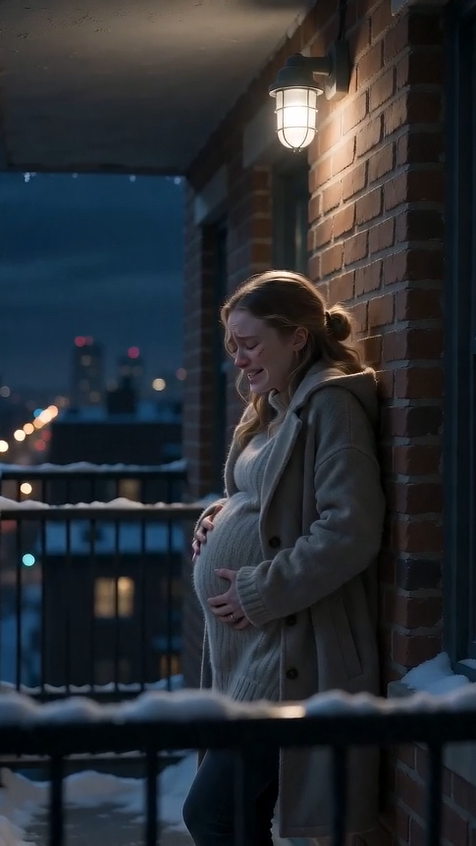 🔥 HE THREW HIS PREGNANT WIFE OUT INTO THE FREEZING NIGHT… But Her Last Words Destroyed His Entire Life