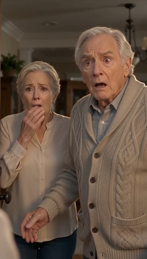 HE OPENED THE DOOR... THEN FROZE WHEN A LITTLE BOY WHISPERED, "Grandpa... Mom Said You Never Wanted Me."