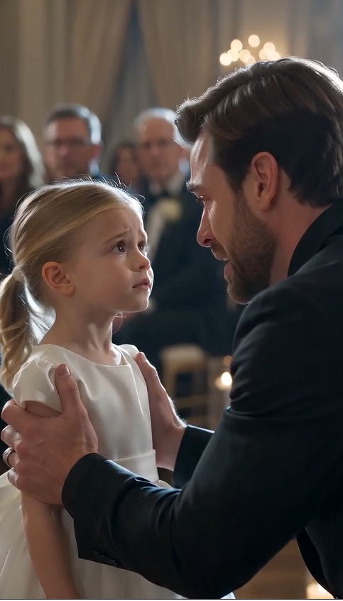 "The Wedding Stopped When a Little Girl Whispered, 'Daddy... Why Did You Leave Us?' — The Entire Church Froze."