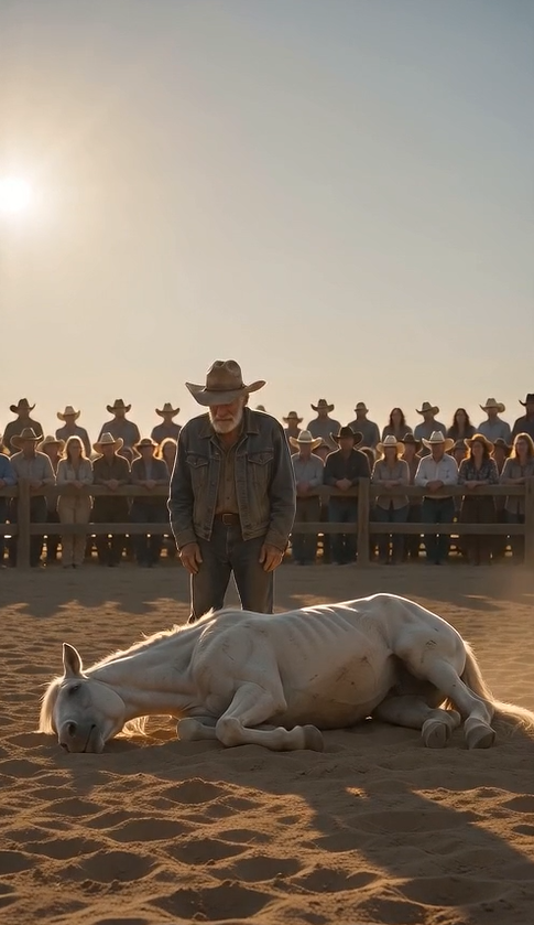 "Everyone Mocked the Poor Old Man for Buying a Dying Horse… But Three Days Later, the Richest Farmers Begged Him for Mercy."