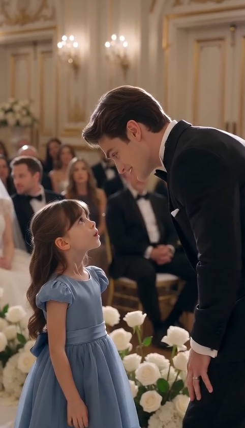 🚨 "The Little Girl Stopped the Wedding With Five Words… And the Groom Turned White Instantly!"