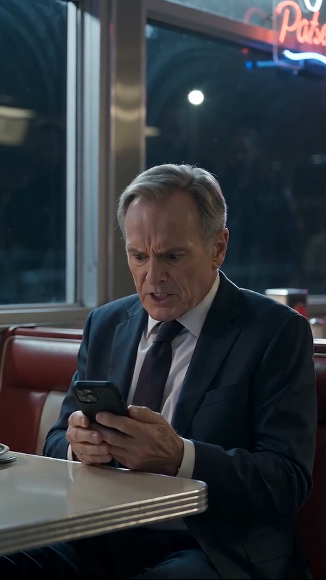 "The Gangsters Walked Into the Diner... But the Phone Call Changed Everything."