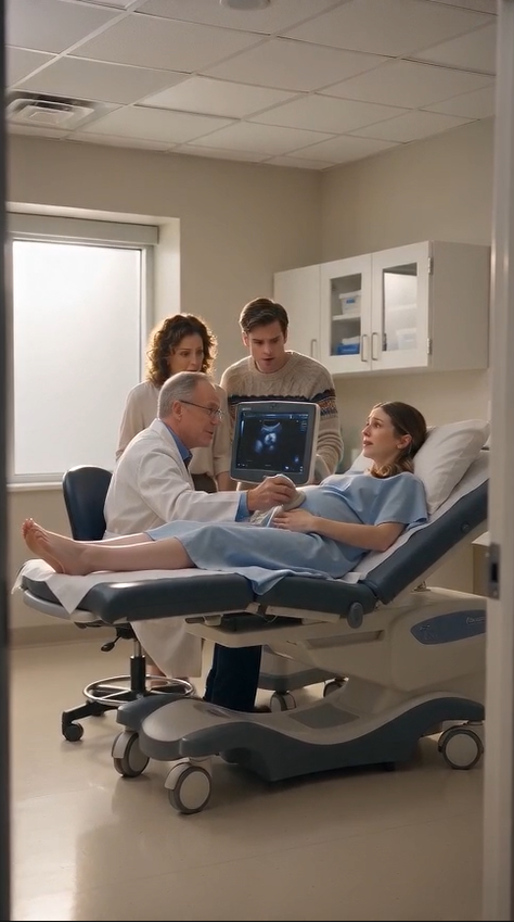 🔥 "The Ultrasound Changed Everything… Then the Doctor Whispered One Sentence That Froze the Entire Room."
