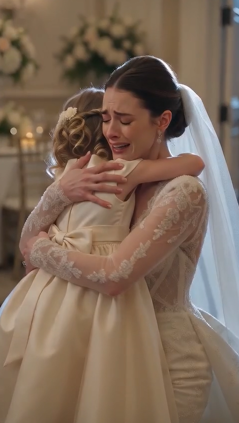 🔥 SHE RAN TO THE BRIDE IN TEARS... THEN WHISPERED SIX WORDS THAT STOPPED THE WEDDING COLD
