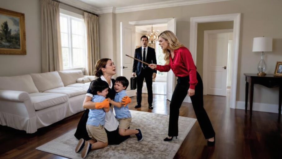 🔴 SHOCKING TWIST: Millionaire Returns Early to Find Wife Rehearsing a Chilling Lie Inside His Home!