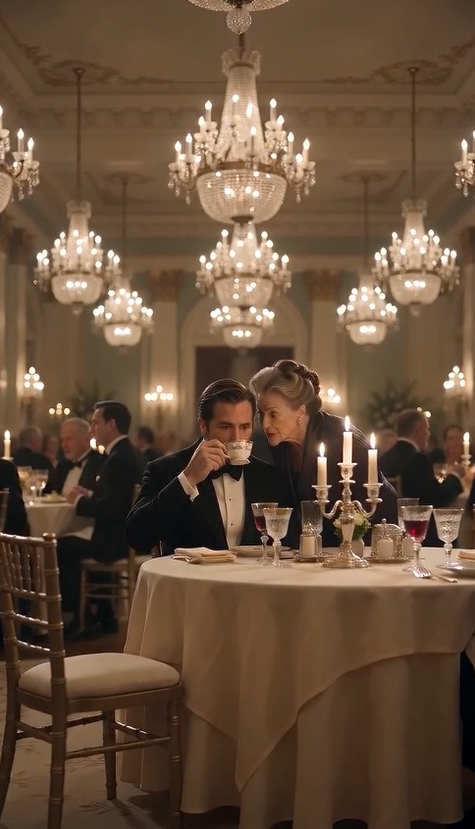 "The Billionaire Froze When an Elderly Woman Whispered Just Six Words… What Happened Next Left the Entire Ballroom Speechless"