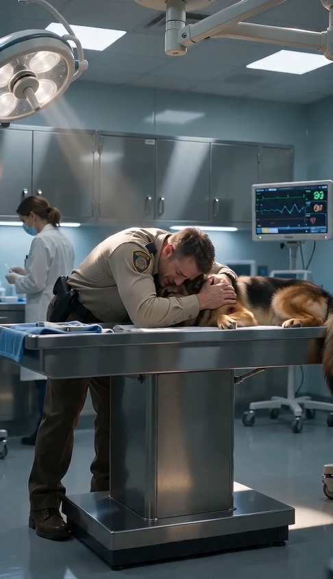 💔 "The Police Officer Was Seconds Away From Saying Goodbye to His K9 Partner… But One Tiny Movement Stopped the Lethal Injection—and Exposed a Shocking Truth No One Saw Coming! 😱🐕"