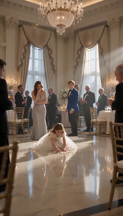 🔥 SHE Crashed the Billionaire's Wedding… Then Whispered 7 Words That Froze the Entire Ballroom