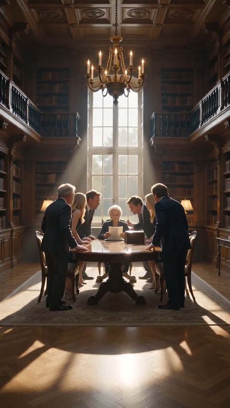 "THEY THOUGHT THE OLD WOMAN HAD COME TO BEG FOR MERCY... UNTIL SHE OPENED THE LETTER THAT DESTROYED AN ENTIRE FAMILY."