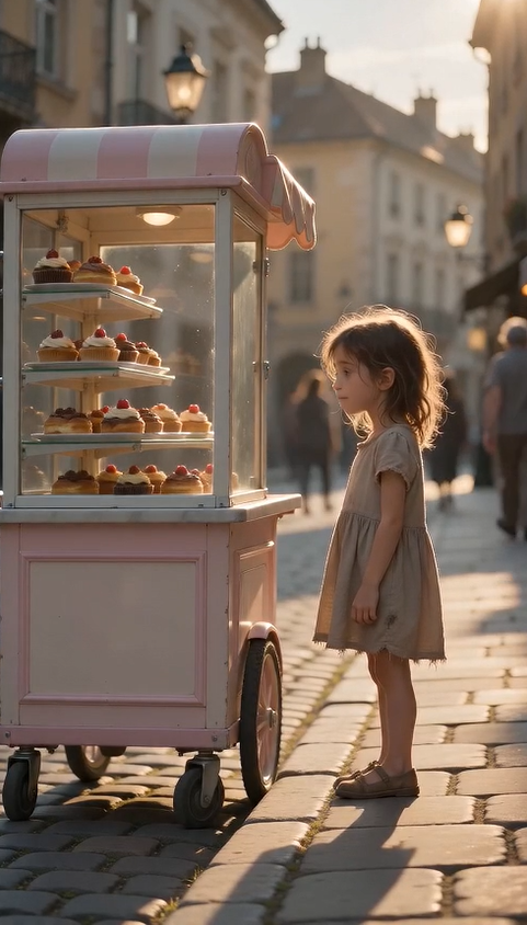 A Little Girl Bought a Cupcake Every Day for a Lonely Old Man… Until She Discovered Who He Really Was