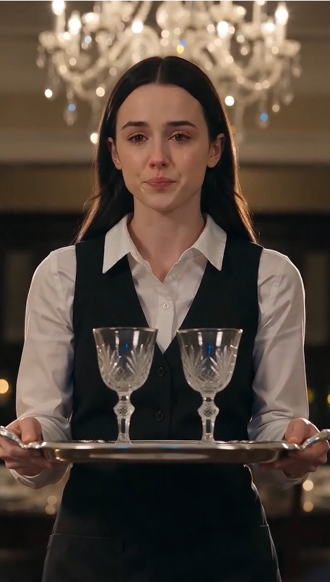 🔥 SHE WAS JUST A WAITRESS... UNTIL THE GUEST AT TABLE 9 WHISPERED A NAME THAT DESTROYED HER ENTIRE PAST