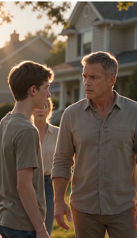 "HE SLAPPED HIS OWN SON IN FRONT OF THE ENTIRE NEIGHBORHOOD… UNTIL ONE SENTENCE CHANGED EVERYTHING!"