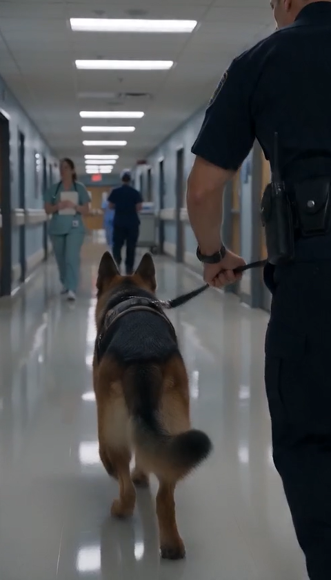 "THE HOSPITAL TRIED TO THROW OUT THE STRANGE DOG... UNTIL THEY OPENED THE BLACK GARBAGE BAG ON ITS BACK AND EVERYONE FROZE IN HORROR 😱🐕"