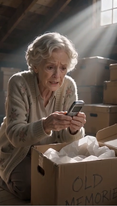 🔥 SHE OPENED ONE DUSTY BOX... THEN A PHONE RANG AFTER 27 YEARS. WHAT THE VOICE SAID DESTROYED EVERYTHING.