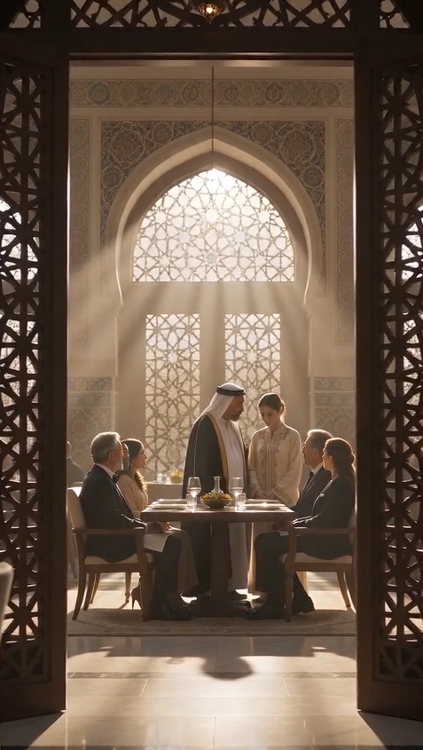 "The Sheikh Called the Waitress His Future Slave in Arabic… Seconds Later, She Answered Him in Perfect Arabic—And the Entire Restaurant Froze."