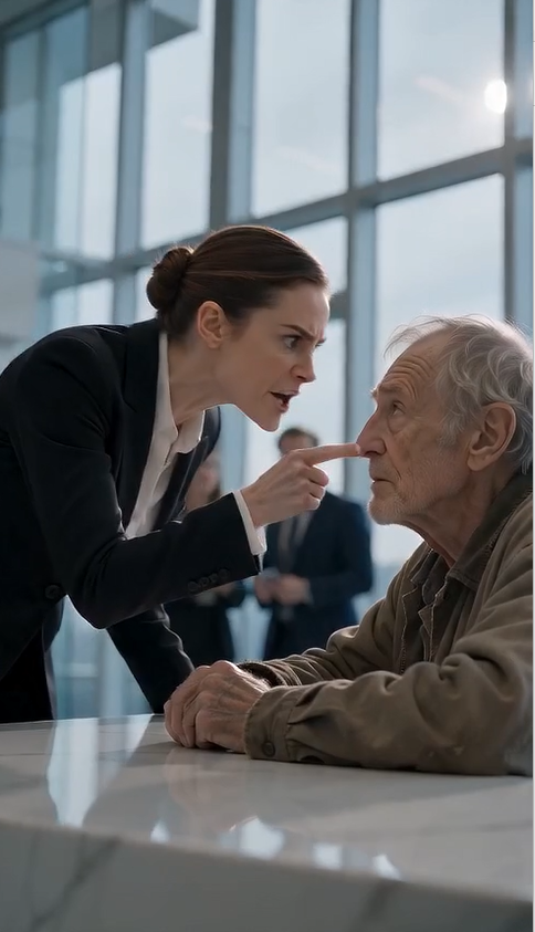 🔥 "SECURITY MOCKED THE HOMELESS OLD MAN AT THE CEO'S OFFICE... UNTIL HE PULLED OUT A LETTER THAT MADE THE ENTIRE COMPANY GO SILENT!"