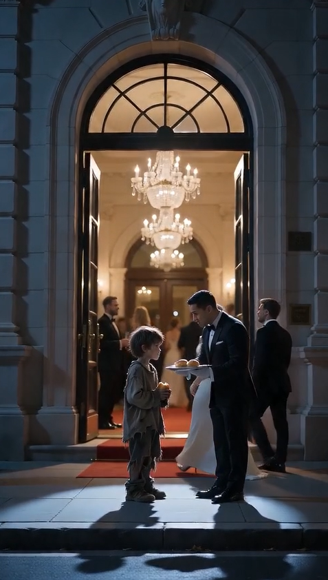 "THE HOMELESS OLD WOMAN STOPPED THE WEDDING... THEN THE GROOM TURNED PALE AFTER HEARING JUST THREE WORDS!"