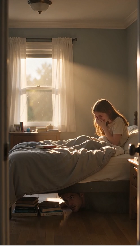 A Neighbor Said She Heard My Daughter Begging for Mercy Every Afternoon… I Thought She Was Crazy—Until I Hid Under My Own Bed and Discovered the Secret That Destroyed My Family