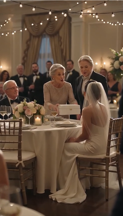 "My Mother-in-Law Handed Me a Maid's Uniform at My Wedding—But Five Minutes Later, She Was Begging Everyone to Stop Looking Inside My Parents' Gift."