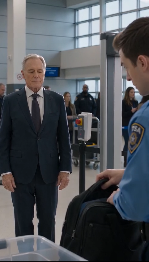 🚨 HE WAS ABOUT TO MISS HIS FLIGHT—UNTIL THE TSA AGENT HUMILIATED THE WRONG MAN… WHAT HAPPENED NEXT SHOCKED THE ENTIRE AIRPORT!