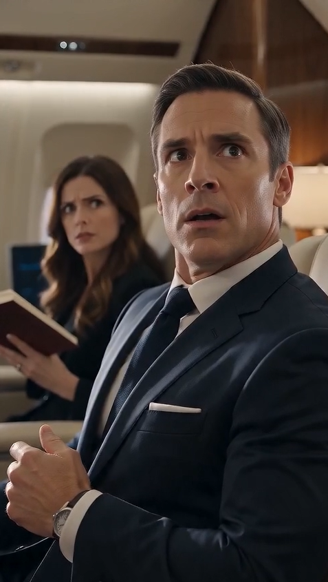 "The Flight Attendant Handed the Billionaire a Locked Box… Seconds Later, He Ordered the Private Jet to Turn Around."