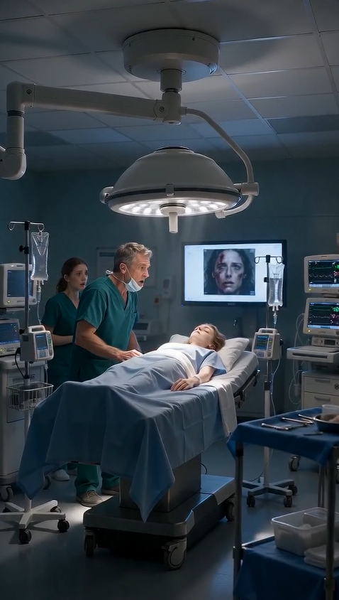 HE DRUGGED HIS WIFE EVERY NIGHT... UNTIL THE WOMAN HE SAW ON THE MONITOR WHISPERED, "DON'T LET HIM SEE YOUR EYES."