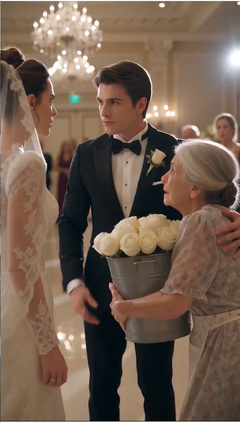 She Slapped an Elderly Cleaner at Her Own Wedding… Then the Groom Whispered Six Words That Destroyed Her Life Forever