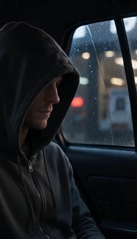 HE PICKED UP A SILENT HOODED STRANGER... TEN MINUTES LATER, HIS ENTIRE LIFE WAS GONE