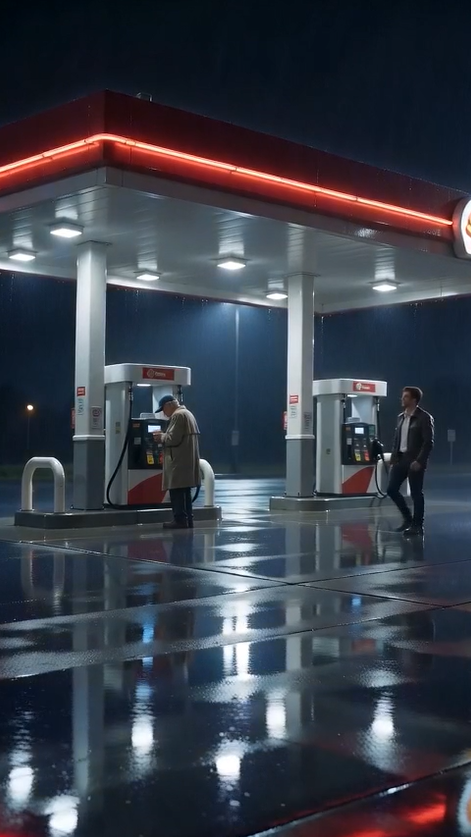 "HE STOPPED FOR GAS... THEN RECOGNIZED THE MAN WHO DESTROYED HIS FAMILY. What Happened Next Left Everyone Frozen."